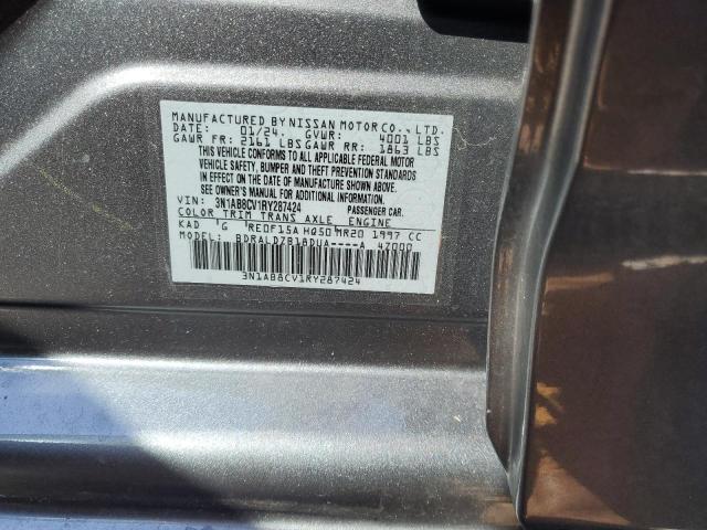 VIN 3N1AB8CV1RY287424 2024 Nissan Sentra, SV no.13