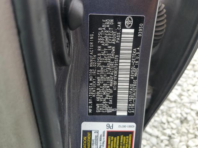 VIN 4T1BF1FK9EU791579 2014 Toyota Camry, L no.12