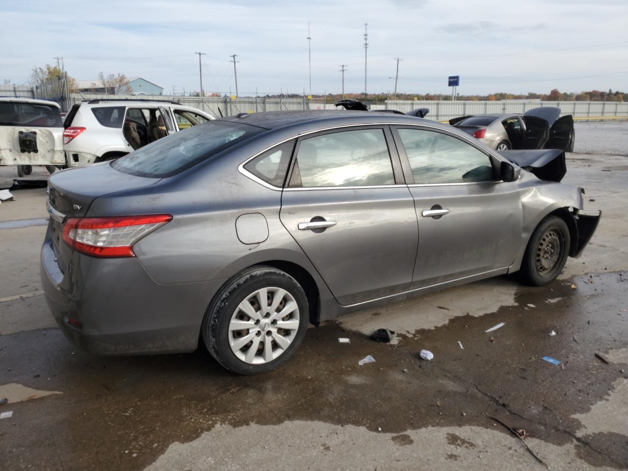 Lot #3025780304 2015 NISSAN SENTRA S