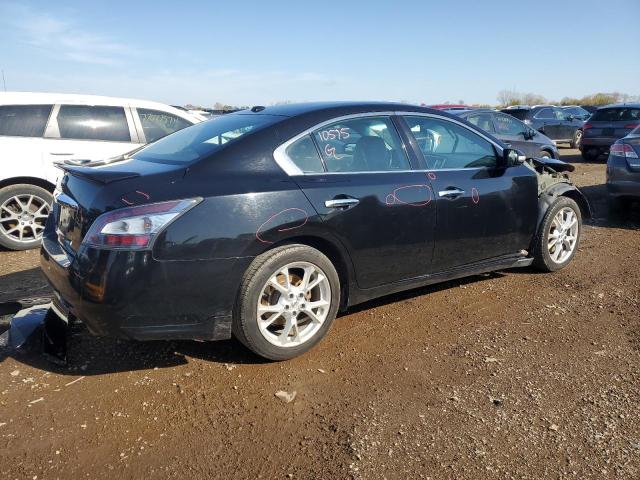 NISSAN MAXIMA S 2013 black  gas 1N4AA5AP0DC805162 photo #4