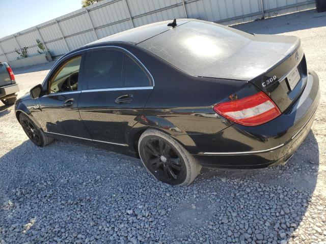 MERCEDES-BENZ C 300 2008 black  gas WDDGF54X48F081455 photo #3