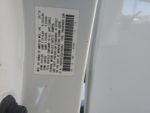2016 HONDA ACCORD SPO - 1HGCR2F52GA198992