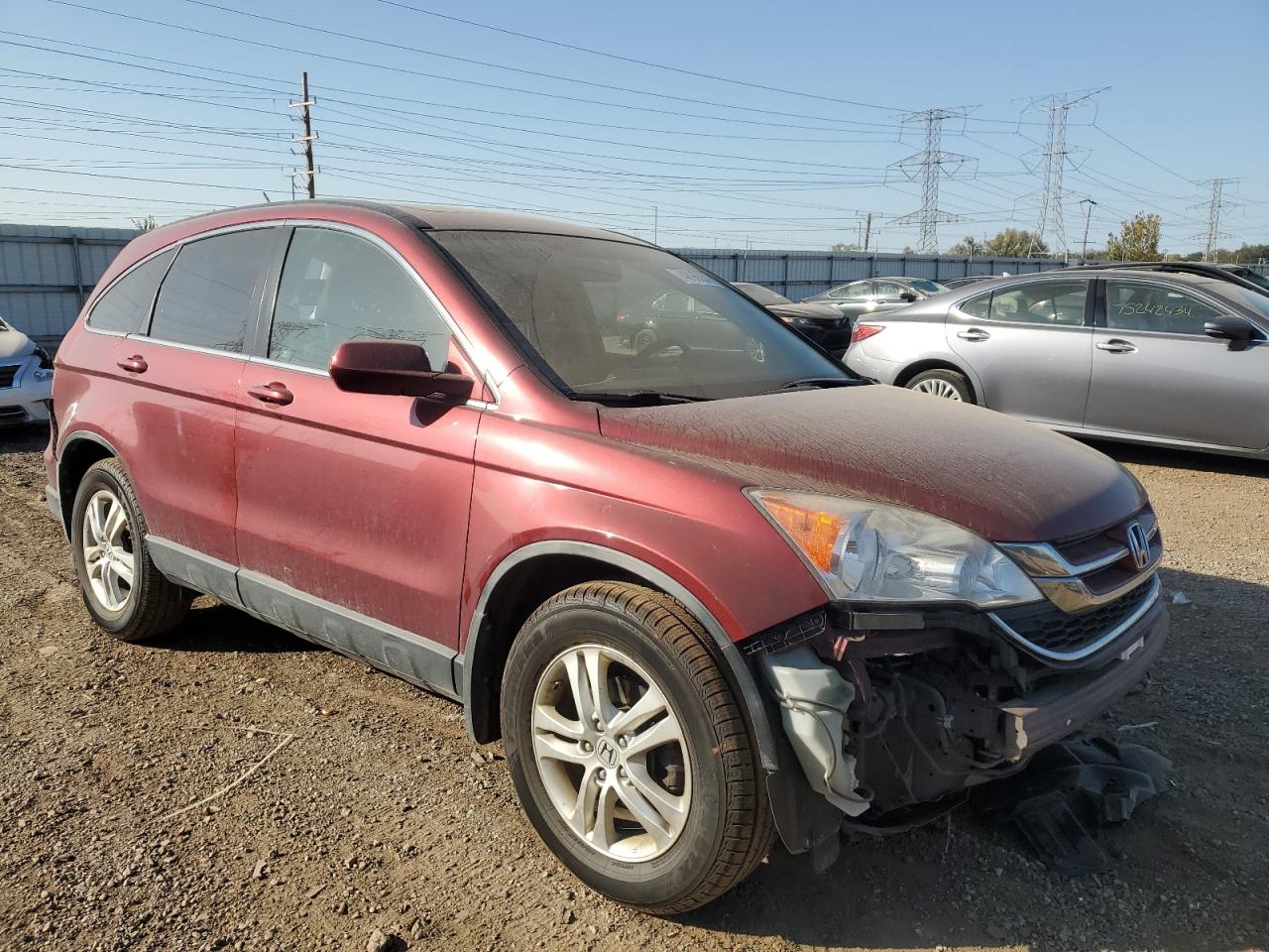 Lot #2943131419 2010 HONDA CR-V EXL