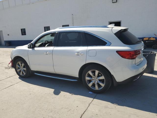 ACURA MDX ADVANC 2014 white  gas 5FRYD4H82EB011131 photo #3