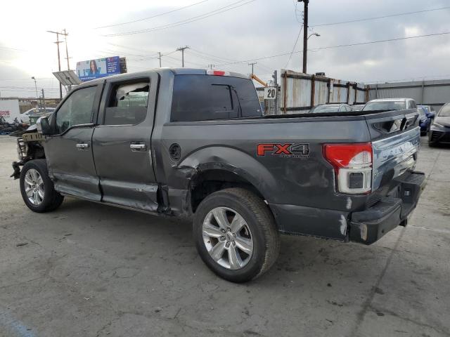 FORD F150 SUPER 2020 gray  Gasoline 1FTEW1E42LFA79680 photo #3