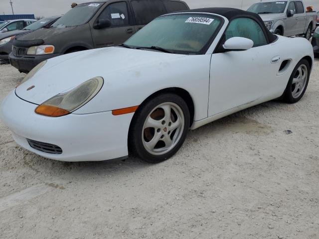 PORSCHE BOXSTER 1998 white  gas WP0CA2987WU623387 photo #1