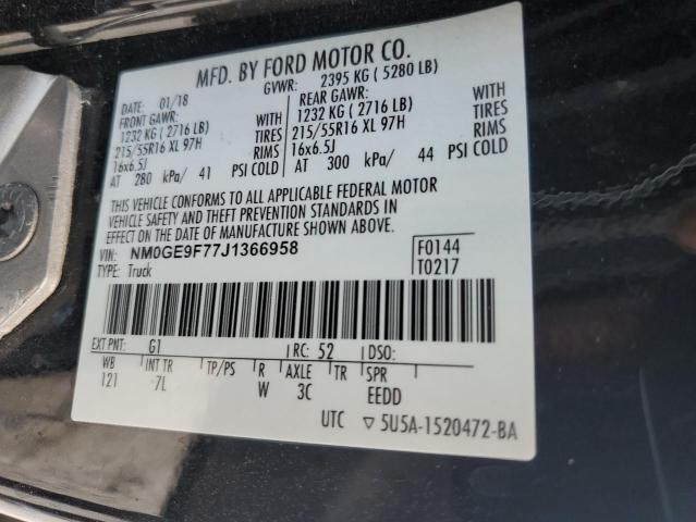 VIN NM0GE9F77J1366958 2018 Ford Transit, Xlt no.14