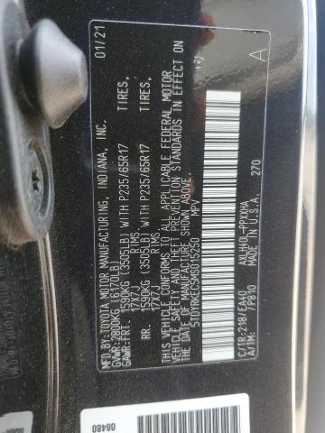 VIN 5TDYRKEC5MS015250 2021 Toyota Sienna, Xle no.13