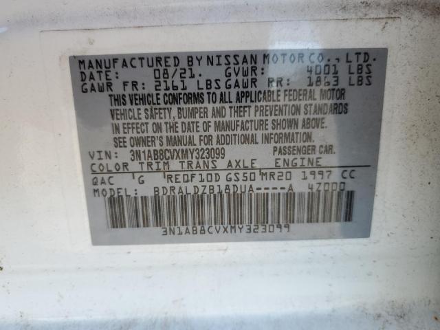 2021 NISSAN SENTRA SV - 3N1AB8CVXMY323099
