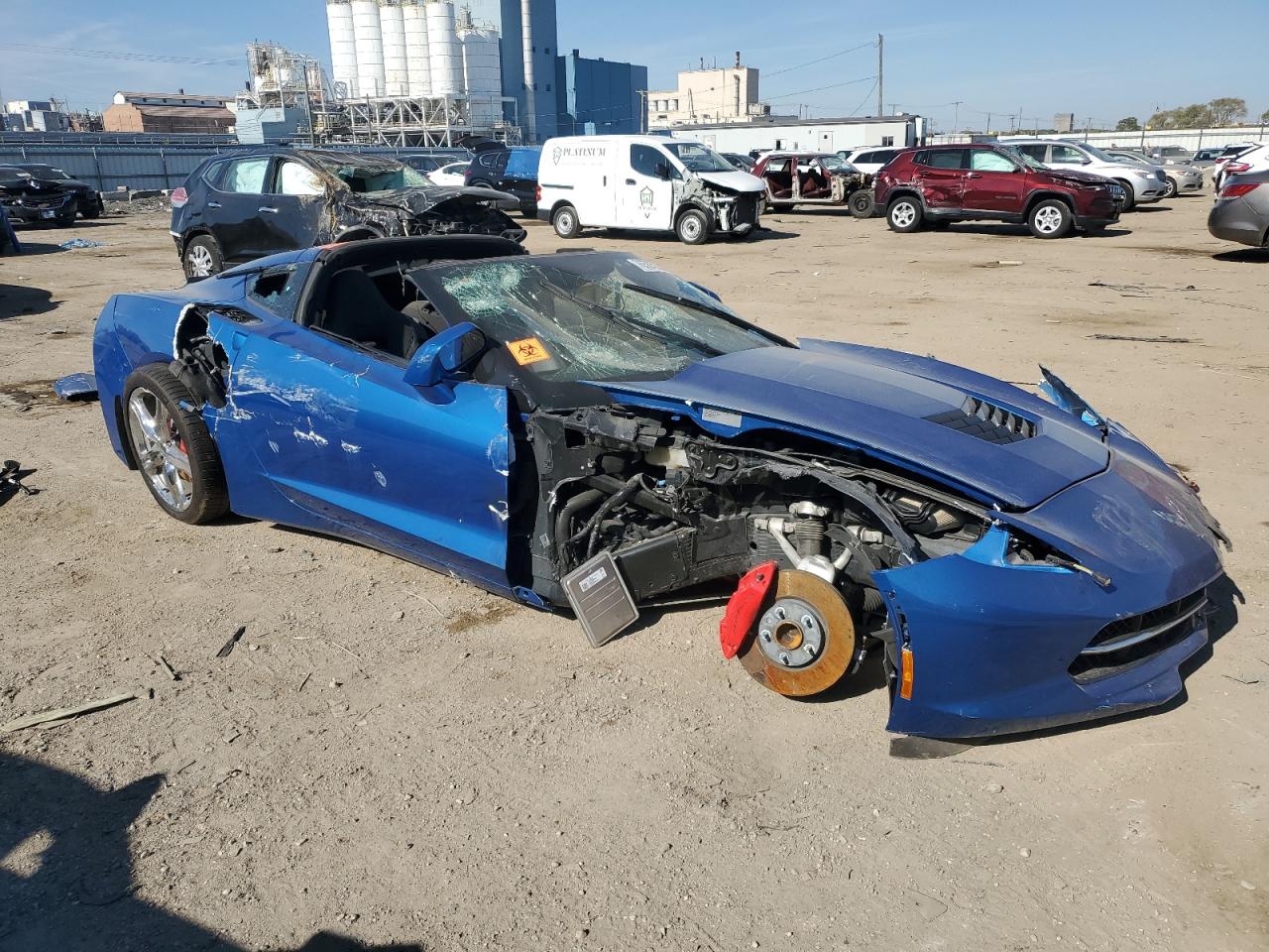 Lot #2926292512 2016 CHEVROLET CORVETTE S