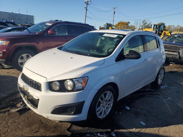 CHEVROLET SONIC LT 2016 white  gas 1G1JC6SB0G4184395 photo #1