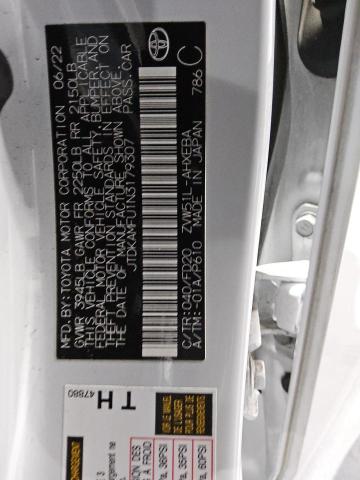2022 TOYOTA PRIUS NIGH - JTDKAMFU1N3179307