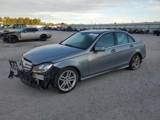 MERCEDES-BENZ C 250 2013 silver sedan 4d gas WDDGF4HB1DR262613 photo #1