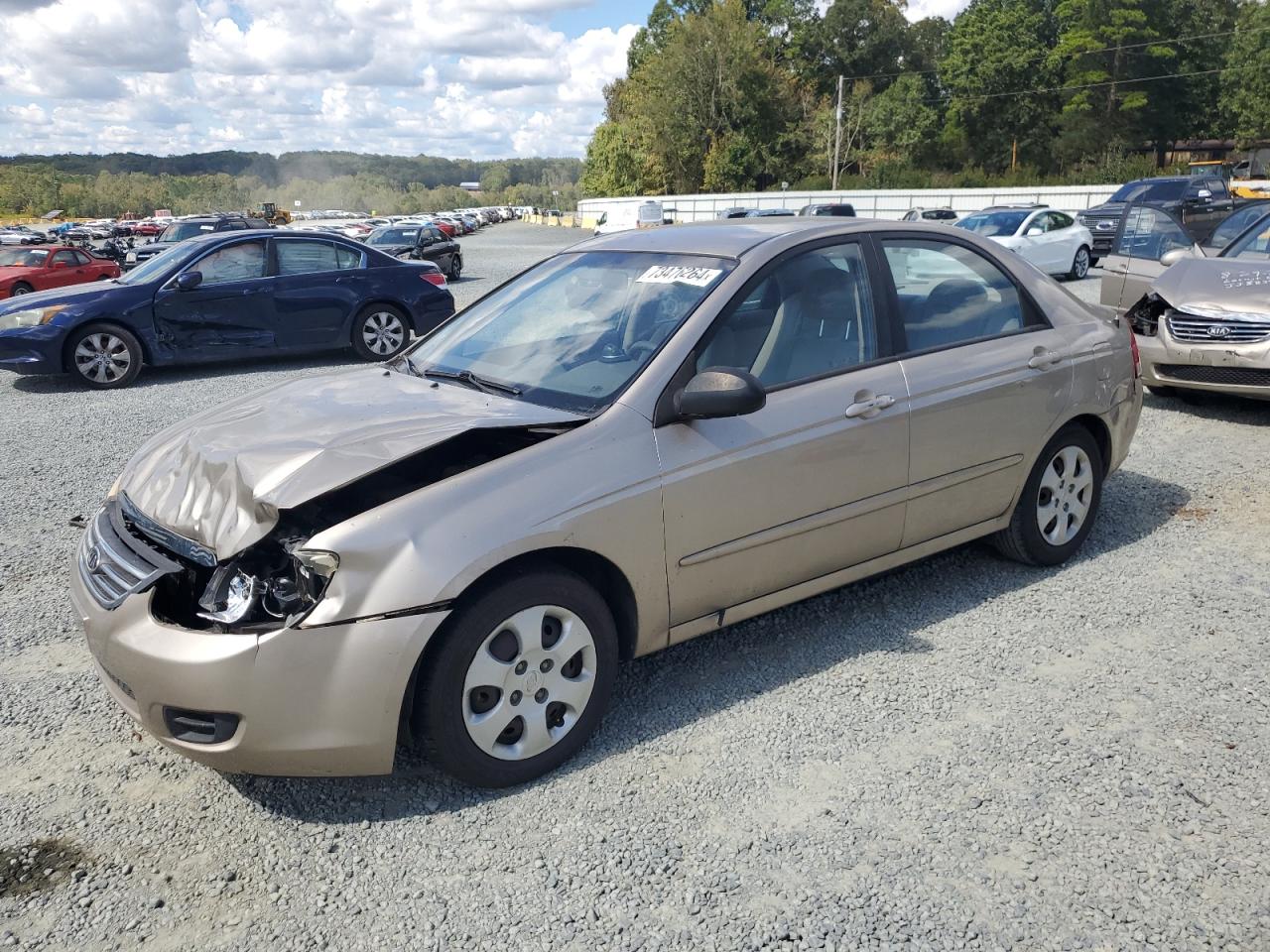 Lot #3033393878 2008 KIA SPECTRA EX