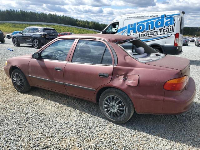 CHEVROLET GEO PRIZM 1999 burgundy sedan 4d gas 1Y1SK5285XZ408188 photo #3