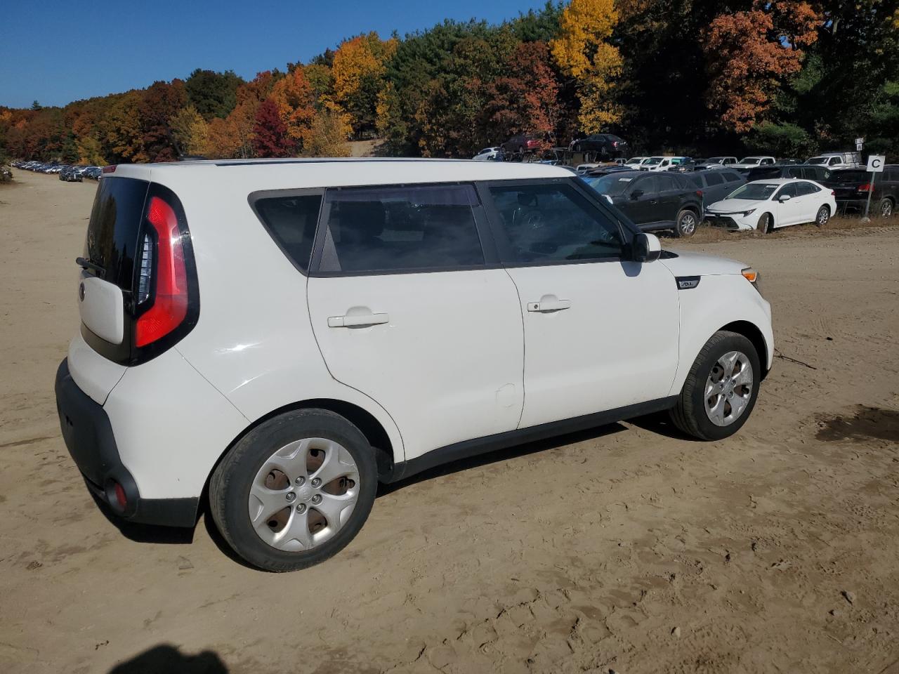 KIA SOUL 2015 white  gas KNDJN2A26F7221183 photo #4