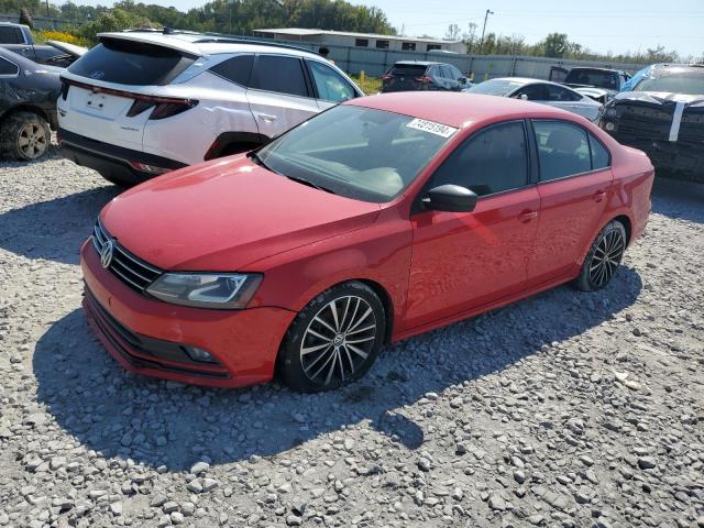 VOLKSWAGEN JETTA SPOR 2016 red sedan 4d gas 3VWD17AJ2GM324831 photo #1