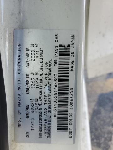 2016 MAZDA 6 SPORT - JM1GJ1U55G1464803