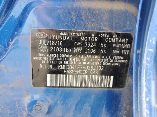 2017 HYUNDAI ELANTRA SE - KMHD84LF7HU262132
