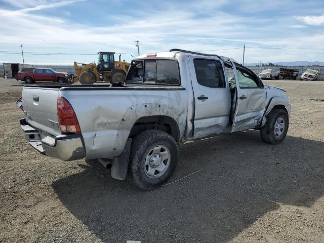 TOYOTA TACOMA DOU 2008 silver crew pic gas 5TEJU62N38Z502646 photo #4