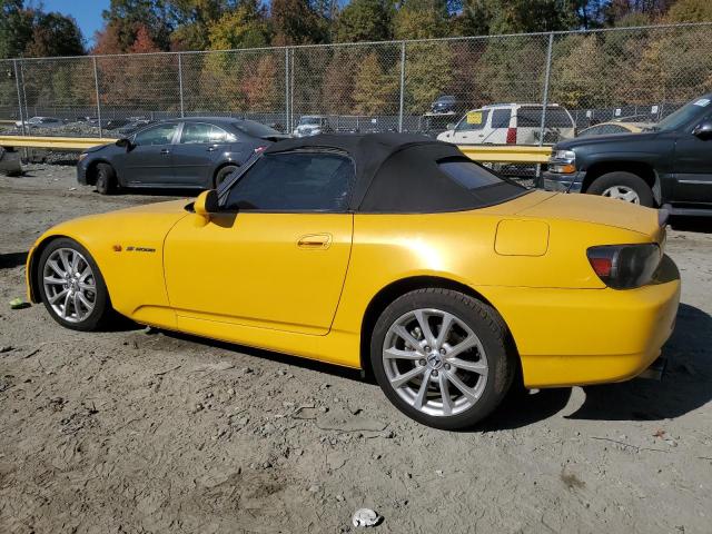 HONDA S2000 2006 yellow  gas JHMAP21476S000196 photo #3