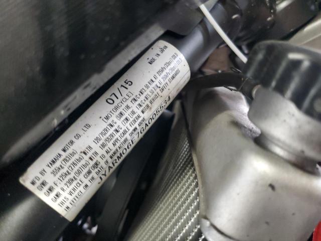 2016 YAMAHA FZ07 JYARM06E7GA005534