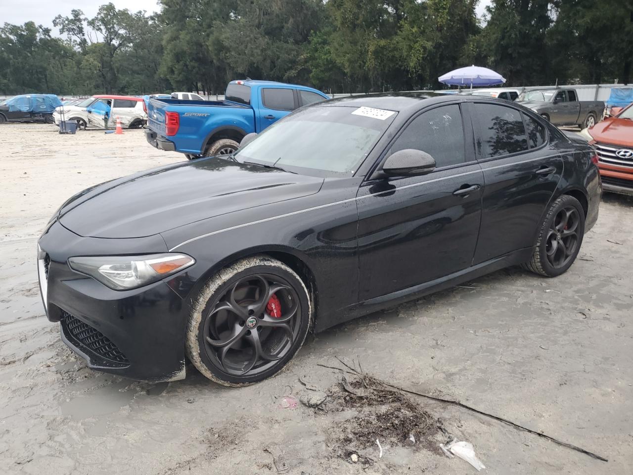 Lot #2952896861 2017 ALFA ROMEO GIULIA TI