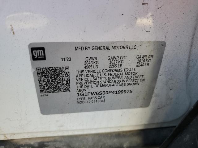 2023 CHEVROLET BOLT EV 1L - 1G1FW6S00P4199975