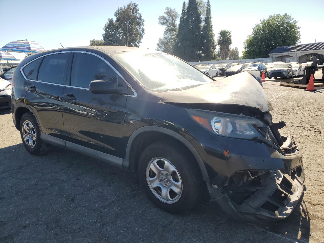 Lot #3033030018 2014 HONDA CR-V LX