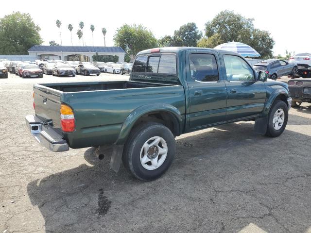 TOYOTA TACOMA DOU 2003 green  gas 5TEGN92N03Z158565 photo #4