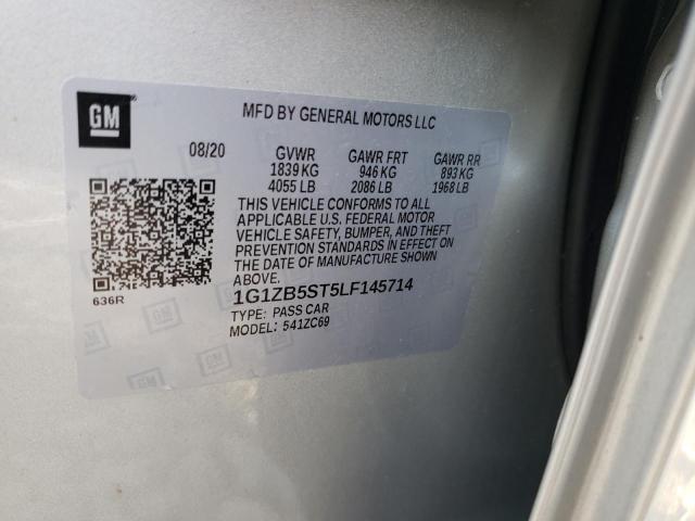 2020 CHEVROLET MALIBU LS - 1G1ZB5ST5LF145714
