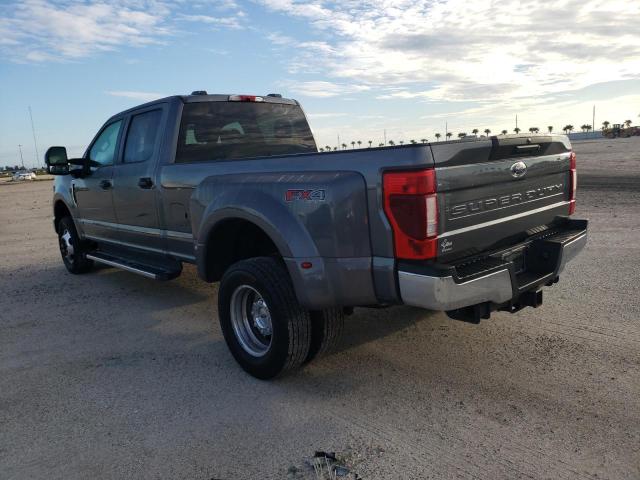 FORD F350 SUPER 2022 charcoal  diesel 1FT8W3DT1NEG30675 photo #3