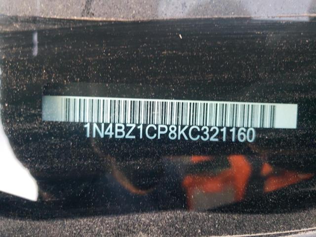 2019 NISSAN LEAF S PLU - 1N4BZ1CP8KC321160