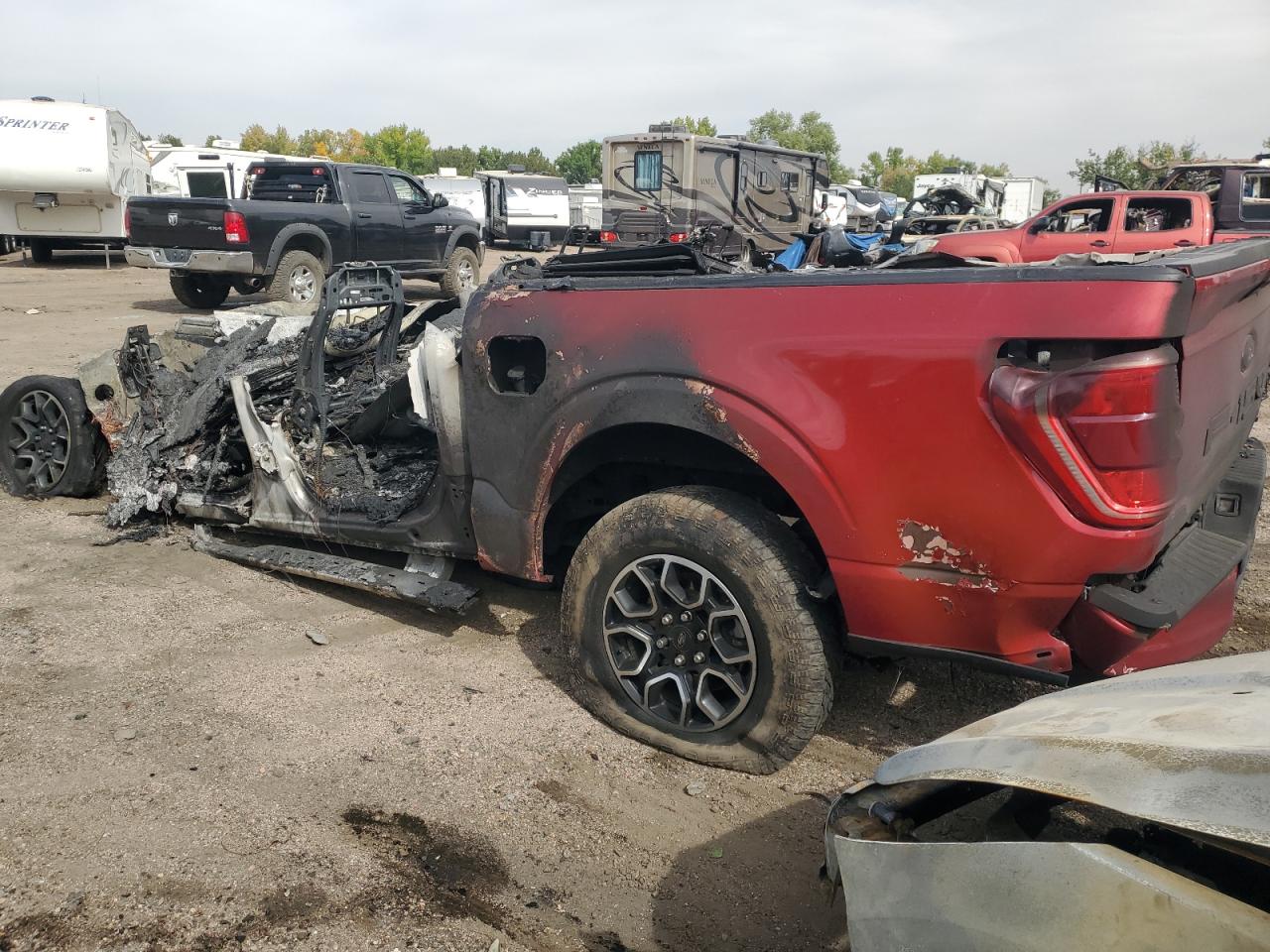 Lot #3024494522 2021 FORD F150 SUPER