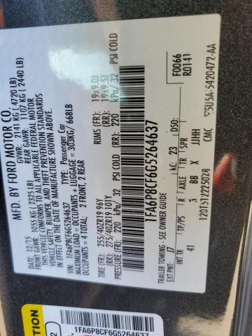 2016 FORD MUSTANG GT - 1FA6P8CF6G5264637