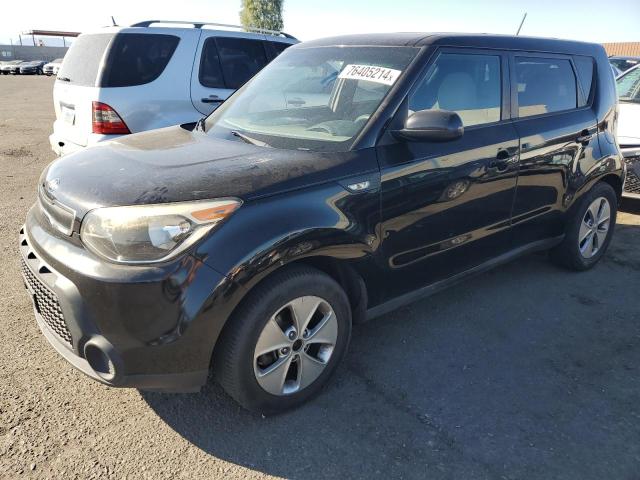 KIA SOUL 2014 black  gas KNDJN2A20E7064748 photo #1