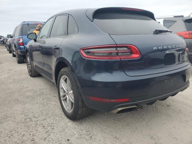 PORSCHE MACAN 2017 blue  gas WP1AA2A55HLB03236 photo #3