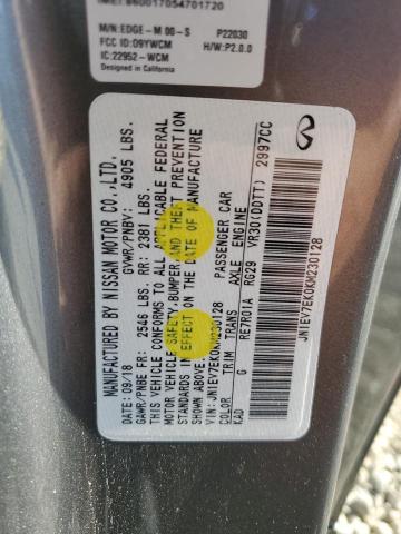 2019 INFINITI Q60 PURE - JN1EV7EK0KM230128
