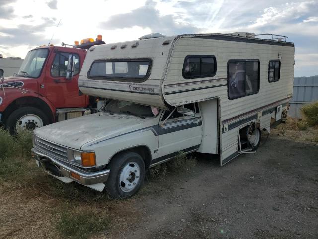 TOYOTA PICKUP CAB 1987 white chassis gas JT5RN75UXH0012029 photo #3