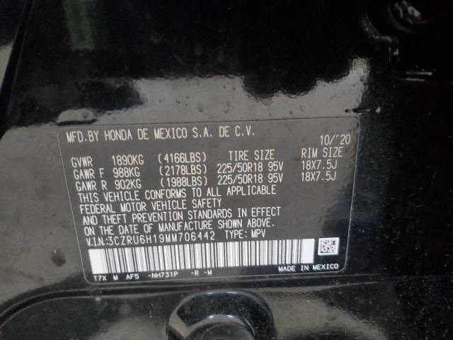 2021 HONDA HR-V SPORT - 3CZRU6H19MM706442
