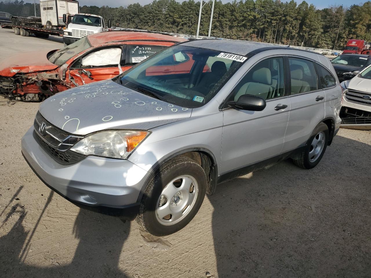 Lot #2988764683 2011 HONDA CR-V LX