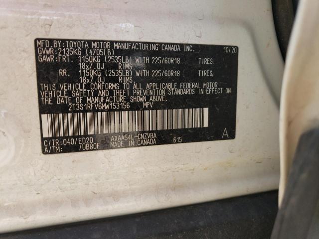 2021 TOYOTA RAV4 TRD O - 2T3S1RFV6MW153156
