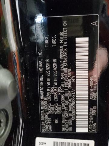 2022 TOYOTA HIGHLANDER - 5TDGBRCH2NS555177