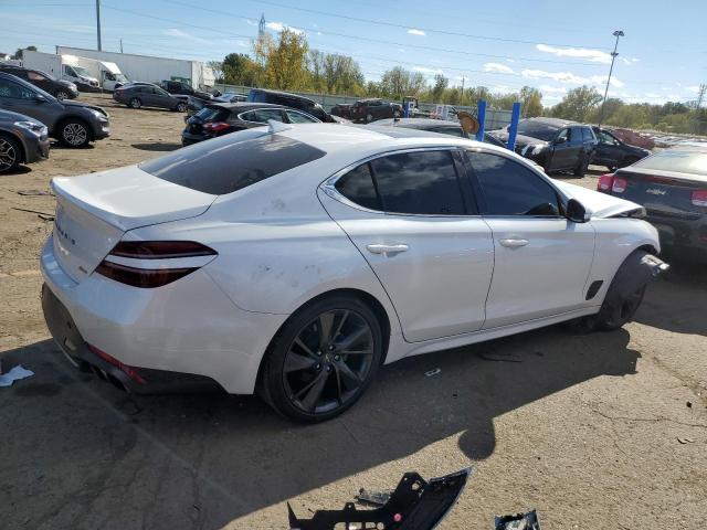 GENESIS G70 BASE 2023 white  gas KMTG34TA5PU107907 photo #4