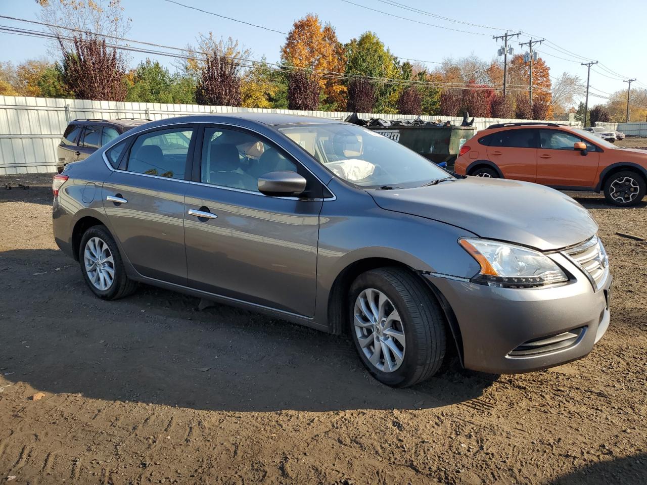 Lot #3034279083 2015 NISSAN SENTRA S