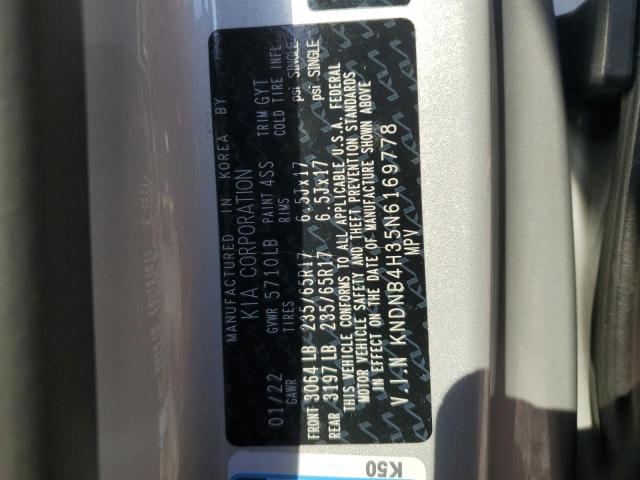 2022 KIA CARNIVAL L - KNDNB4H35N6169778