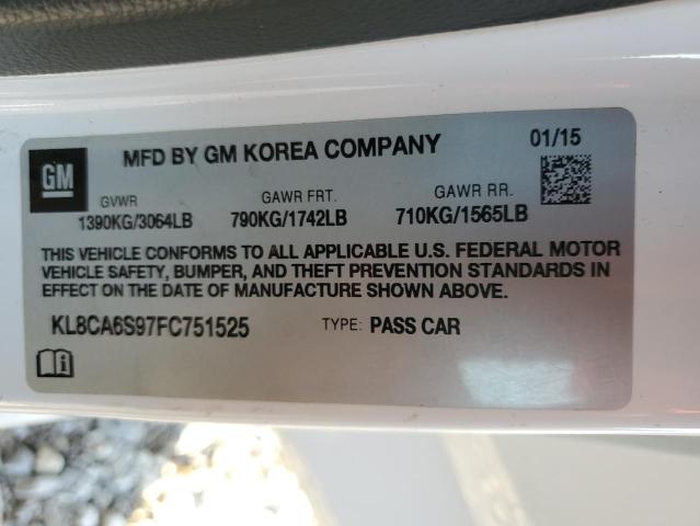 2015 CHEVROLET SPARK LS - KL8CA6S97FC751525