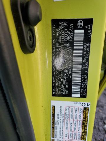 2017 TOYOTA COROLLA IM - JTNKARJE6HJ543567