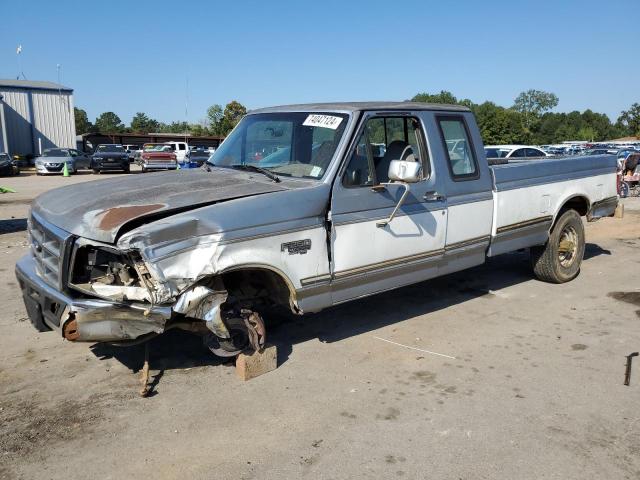 FORD F250 1995 silver  diesel 1FTHX25F8SKC12692 photo #1