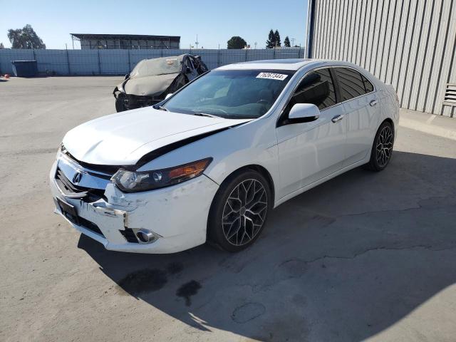 ACURA TSX TECH 2013 white  gas JH4CU2F63DC004281 photo #1